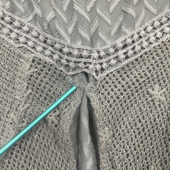 BKE Red Large Top Olive Open Back (see description) - Picture 5 of 6